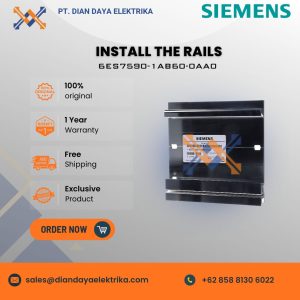 siemens install the rails 6es7590 1ab60 0aa0