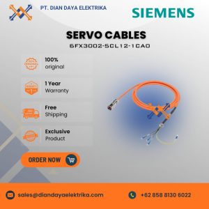 siemens servo cables 6fx3002 5cl12 1ca0