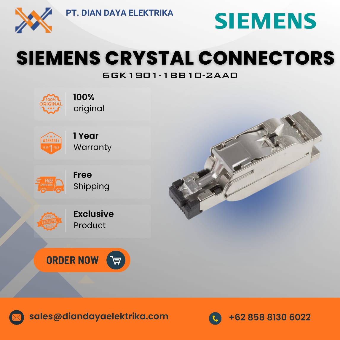 siemens crystal connectors 6gk1901 1bb10 2aa0 siemens crystal connectors 6gk1901 1bb10 2aa0