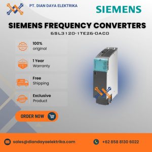 siemens frequency converters 6sl3120 1te26 0ac0
