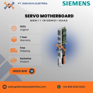 siemens servo motherboard 6sn1118 0dm31 0aa2