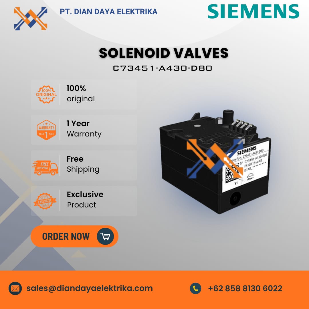 siemens solenoid valves c73451 a430 d80 siemens solenoid valves c73451 a430 d80