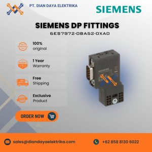 siemens dp fittings 6es7972 0ba52 0xa0