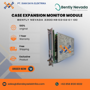 bently nevada case expansion monitor module 3300/48 03 02 01 00