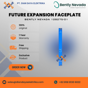 bently nevada future expansion faceplate 128275 01