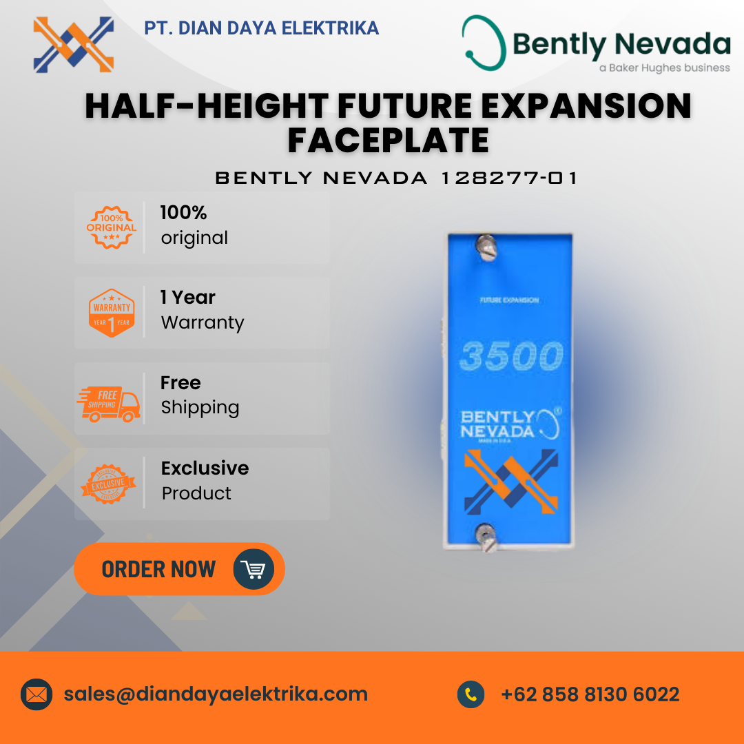 bently nevada half height future expansion faceplate 128277 01 bently nevada half height future expansion faceplate 128277 01