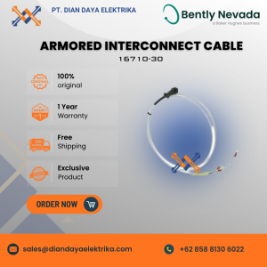 bently nevada armored interconnect cable 16710 30
