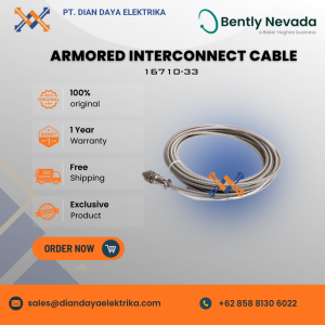 bently nevada armored interconnect cable 16710 33