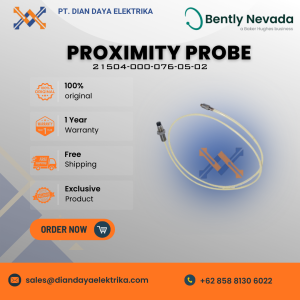 bently nevada 8mm standard mount proximity probe 21504 000 076 05 02