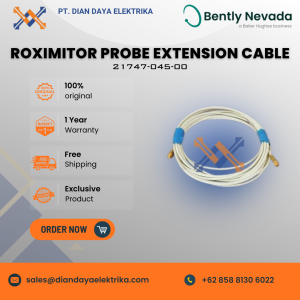bently nevada roximitor probe extension cable 21747 045 00