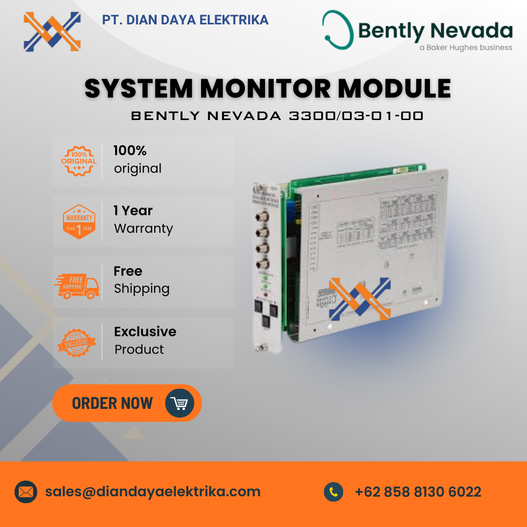 bently nevada system monitor module 3300/03 01 00 bently nevada system monitor module 3300/03 01 00