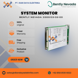 bently nevada system monitor 3300/03 02 00