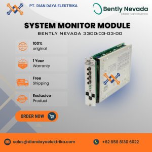 bently nevada system monitor module 3300/03 03 00