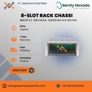 bently nevada 8 slot rack chassi 3300/05 23 00 00