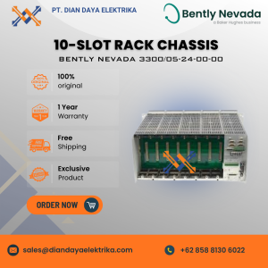 bently nevada 10 slot rack chassis 3300/05 24 00 00