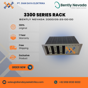 bently nevada 3300 series rack 3300/05 25 00 00