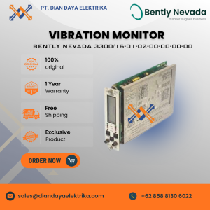 bently nevada xy/gap dual vibration monitor 3300/16 01 02 00 00 00 00