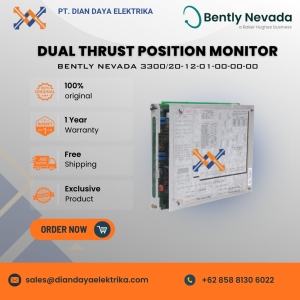 bently nevada dual thrust position monitor module