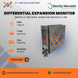 bently nevada differential expansion monitor module 3300/46 08 03 01 00