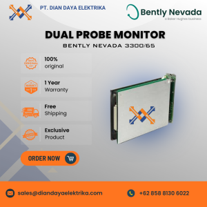 bently nevada dual probe monitor module 3300/65