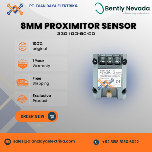 bently nevada 8mm proximitor sensor 330100 90 00