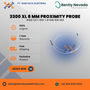 bently nevada 3300 xl 8 mm proximity probe 330101 00 12 05 02 00