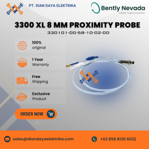 bently nevada 3300 xl 8 mm proximity probe 330101 00 58 10 02 00