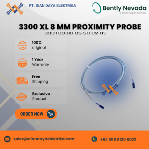 bently nevada 3300 xl 8 mm proximity probe 330103 00 05 05 02 00