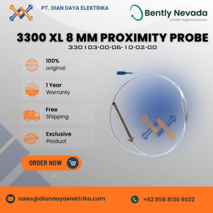 bently nevada 3300 xl 8 mm proximity probe 330103 00 06 10 02 00