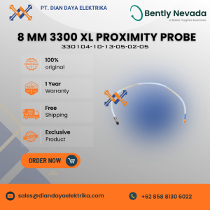 bently nevada 8 mm 3300 xl proximity probe 330104 10 13 05 02 05