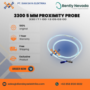 bently nevada 3300 5 mm proximity probe 330171 00 12 05 02 00