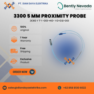bently nevada 3300 5 mm proximity probe 330171 00 40 10 02 00