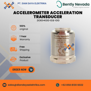 bently nevada accelerometer acceleration transducer 330400 02 00