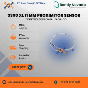 bently nevada 3300 xl 11 mm proximity probe 330703 000 040 10 02 05