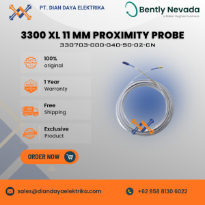 bently nevada 3300 xl 11 mm proximity probe 330703 000 040 90 02 cn