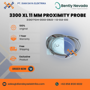 bently nevada 3300 xl 11 mm proximity probe 330704 000 060 10 02 00