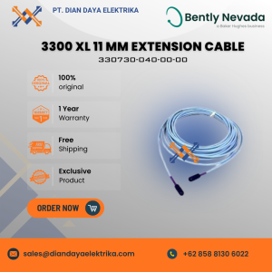 bently nevada 3300 xl 11 mm extension cable 330730 040 00 00