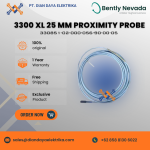 bently nevada 3300 xl 25 mm proximity probe 330851 02 000 056 90 00 05