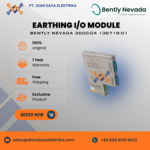 bently nevada earthing i/o module 3500/04 136719 01