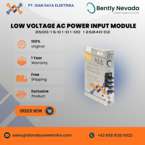 bently nevada low voltage ac power input module 3500/15 01 01 00 125840 02