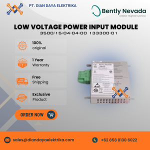 bently nevada low voltage power input module 3500/15 04 04 00 133300 01