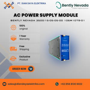 bently nevada ac power supply module 3500/15 05 05 00 106m1079 01