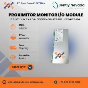bently nevada proximitor monitor i/o module 3500/40m 03 00 135489 04