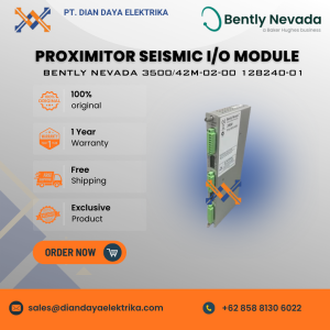 bently nevada proximitor seismic i/o module 3500/42m 02 00 128240 01