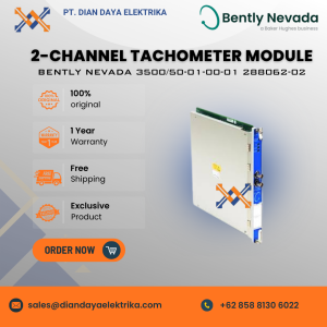 bently nevada 2 channel tachometer module 3500/50 01 00 01 288062 02