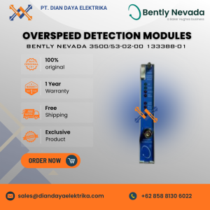 bently nevada overspeed detection module 3500/53 02 00 133388 01