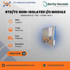 bently nevada rtd/tc non isolated i/o module 3500/60 01 00 133819 01