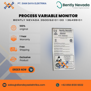 bently nevada process variable monitor 3500/62 01 00 136499 01