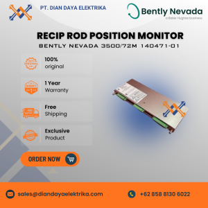 bently nevada rod position monitor module 3500/72m 140471 01