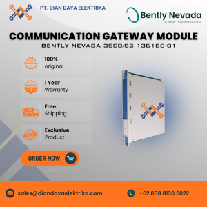 bently nevada communication gateway module 3500/92 136180 01